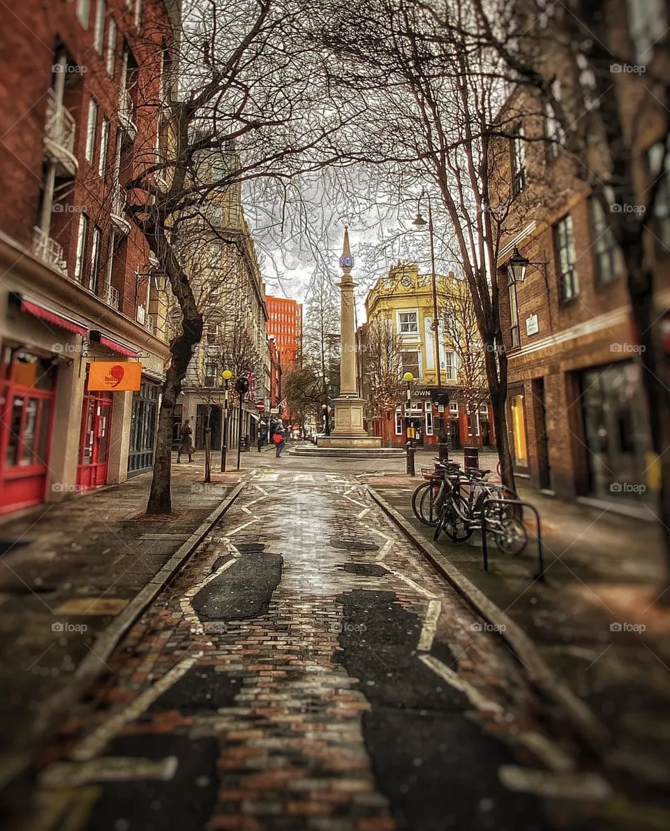Road amidst memories