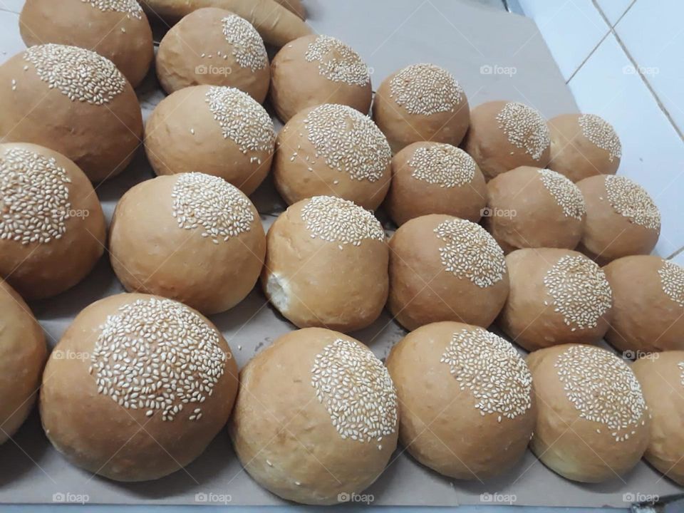 Some breads for burger 