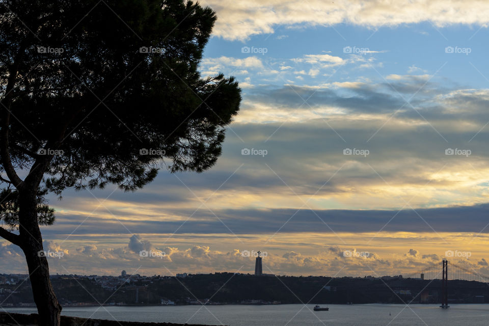 landscape sky city tree by jmiguel