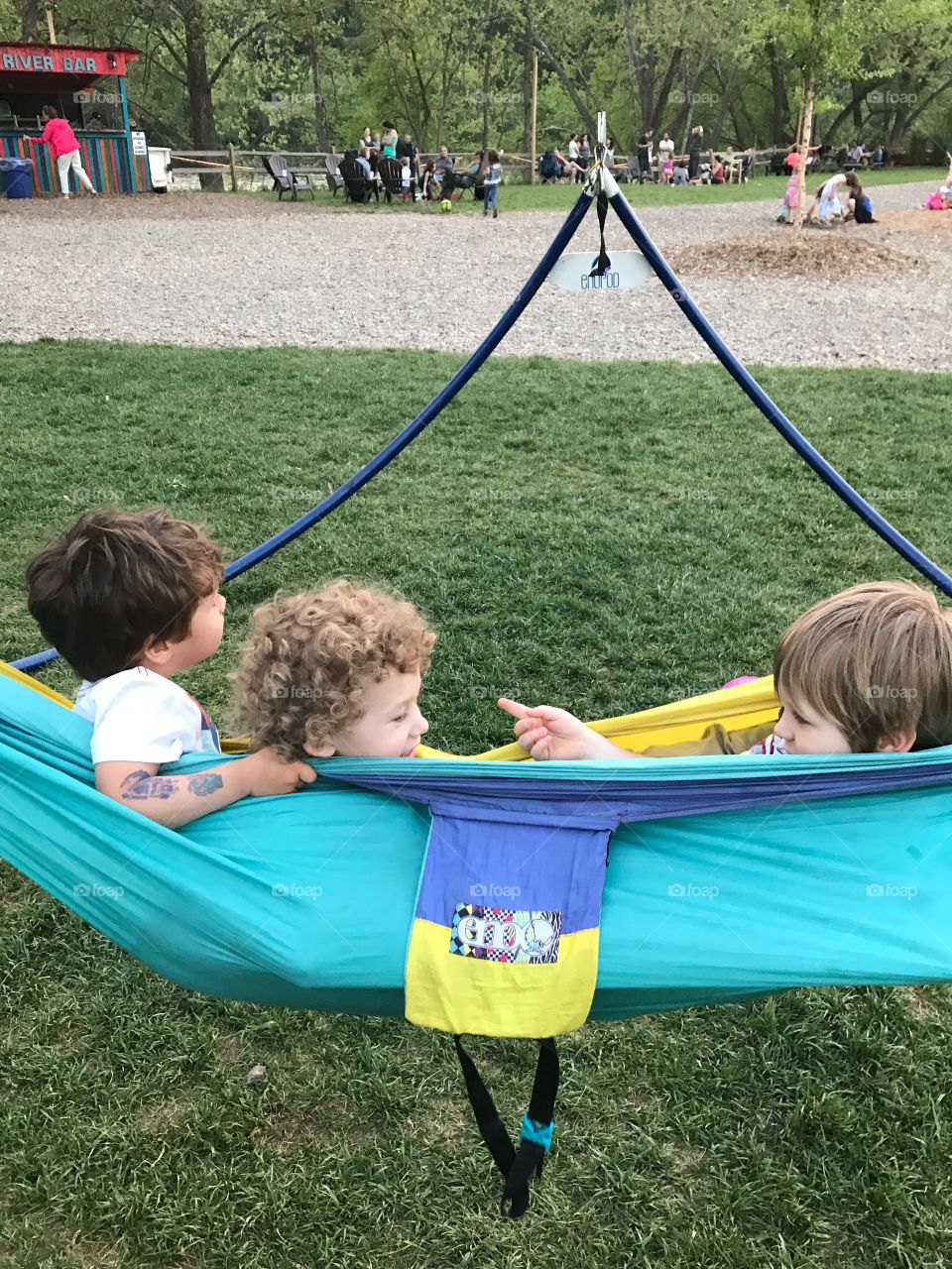 3 Boys in a Hammock