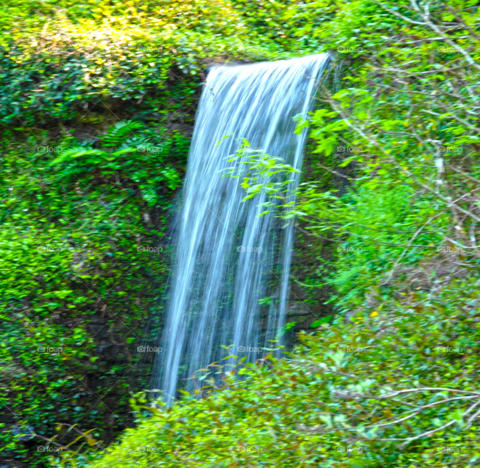 water waterfall scenic by lightanddrawing