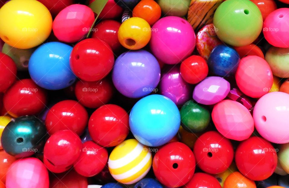 Bubble beads 