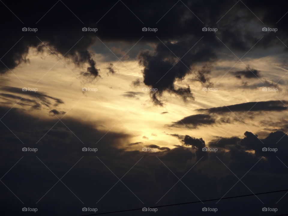 Storm clouds