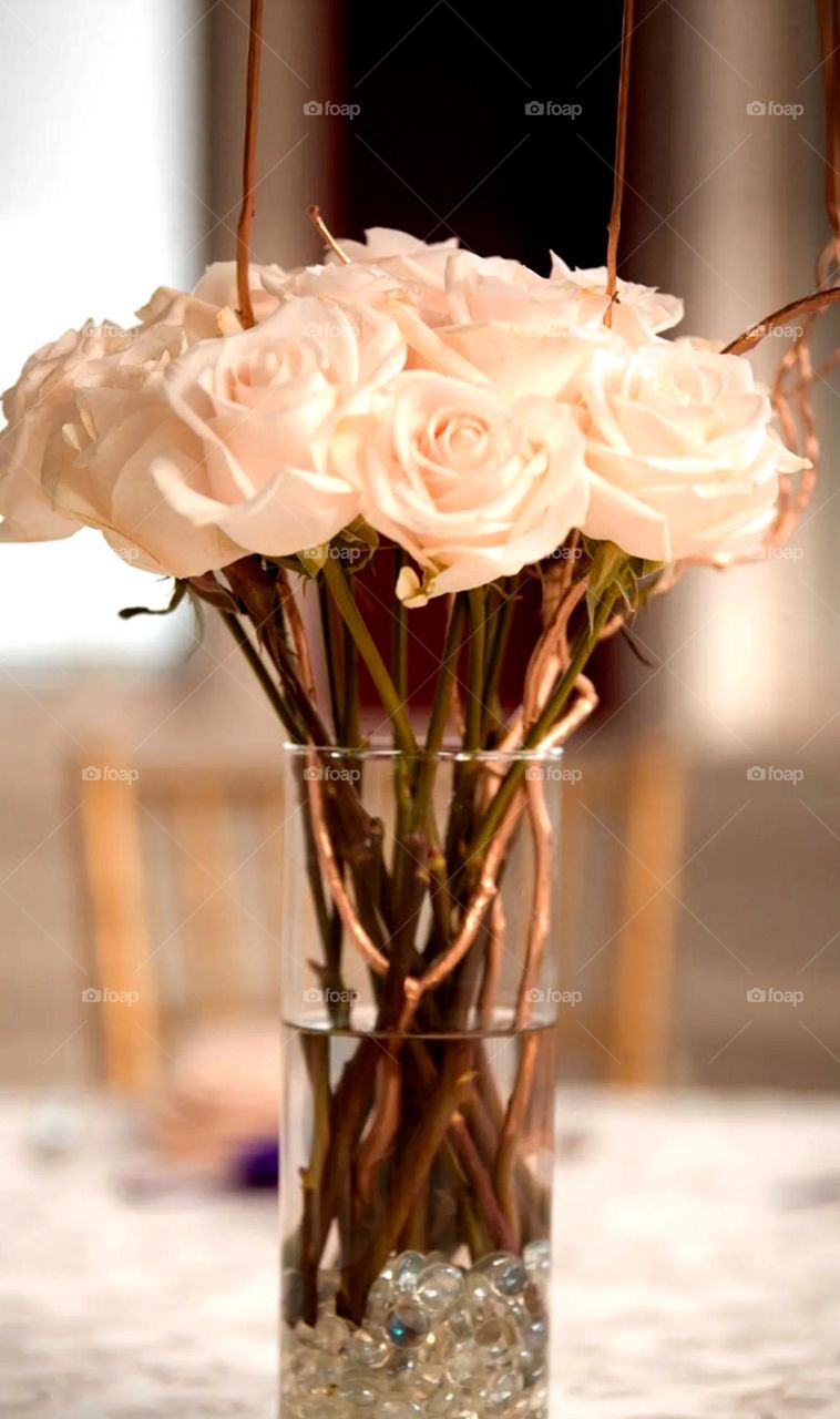 so fresh and beautiful flowers in glass pot nice rose flower looks so beautiful