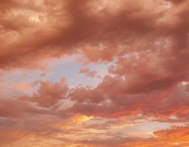 Arizona Sunset Before a Storm