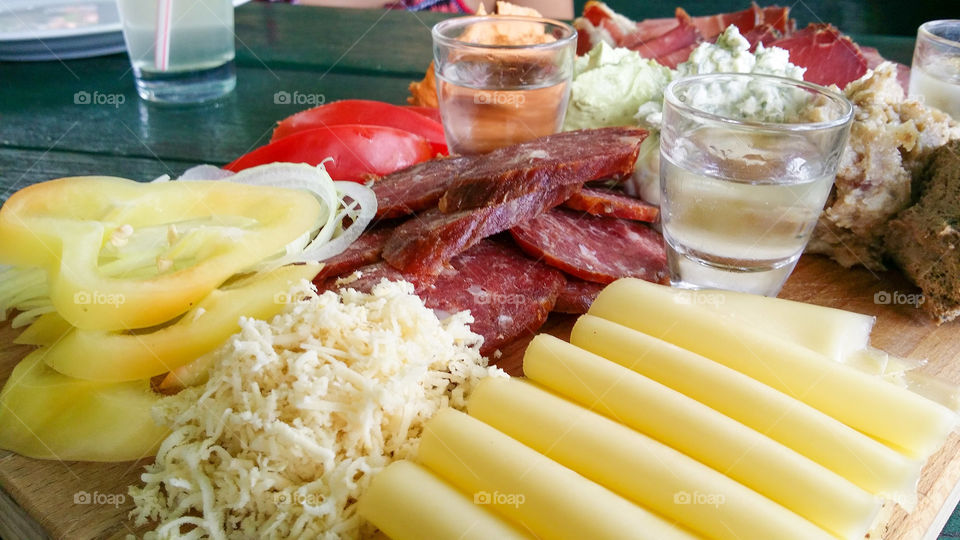 prekmurje dish. speciality from prekmurje region in slovenia