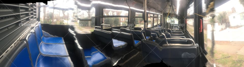 Empty bus