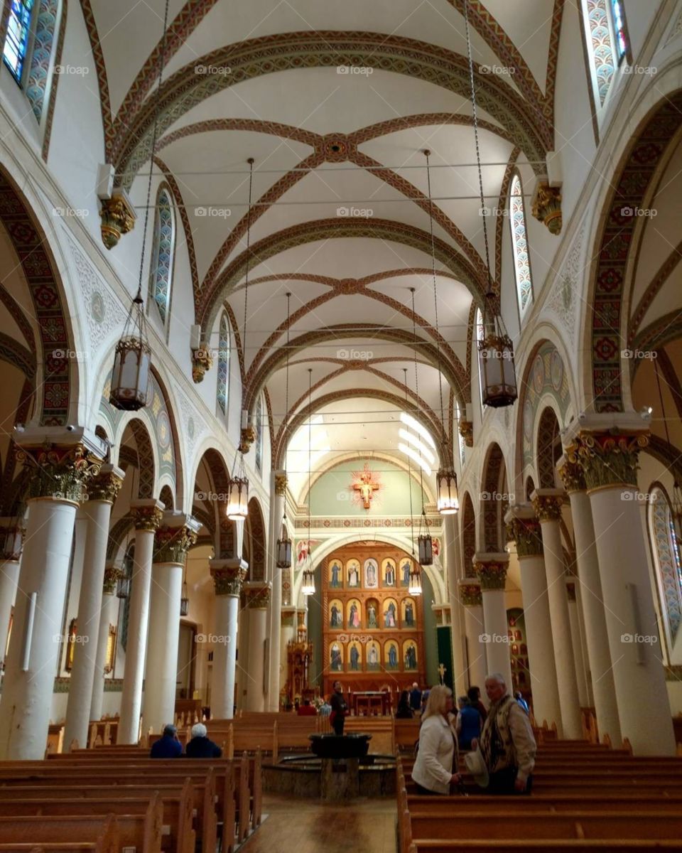 Santa Fe Cathedral Interior