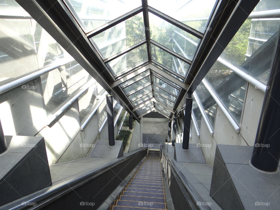 Windows escalator stairs 