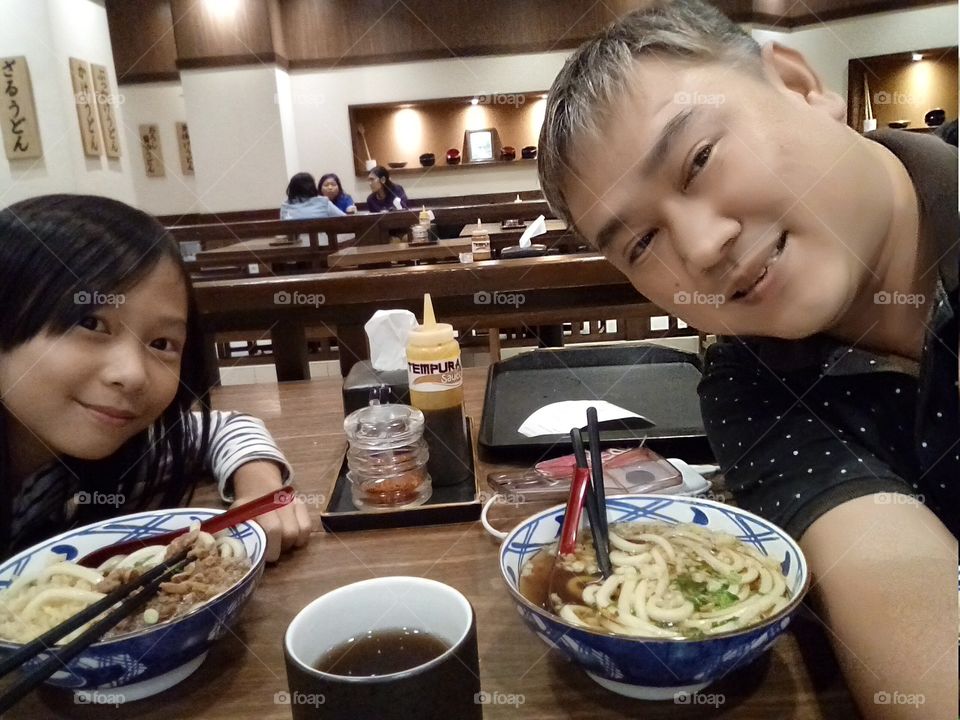 Father and daughter dating day. It's so memorable...