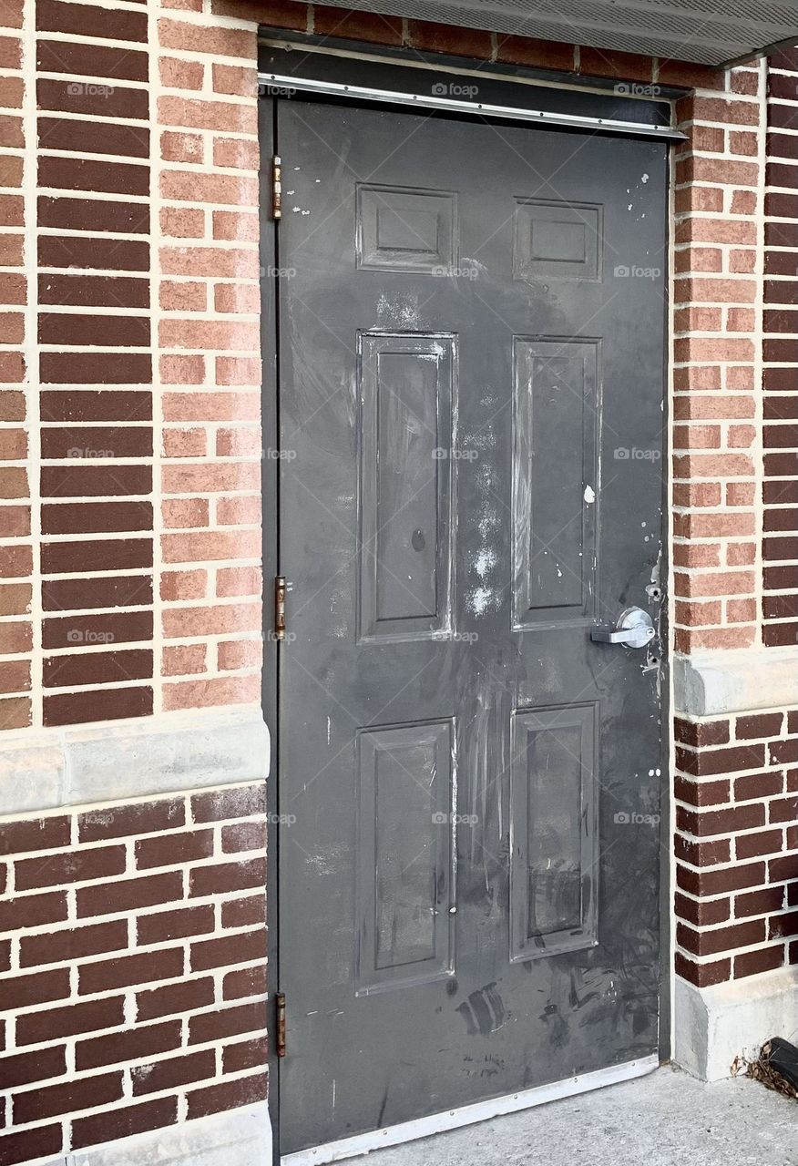 Beaten door