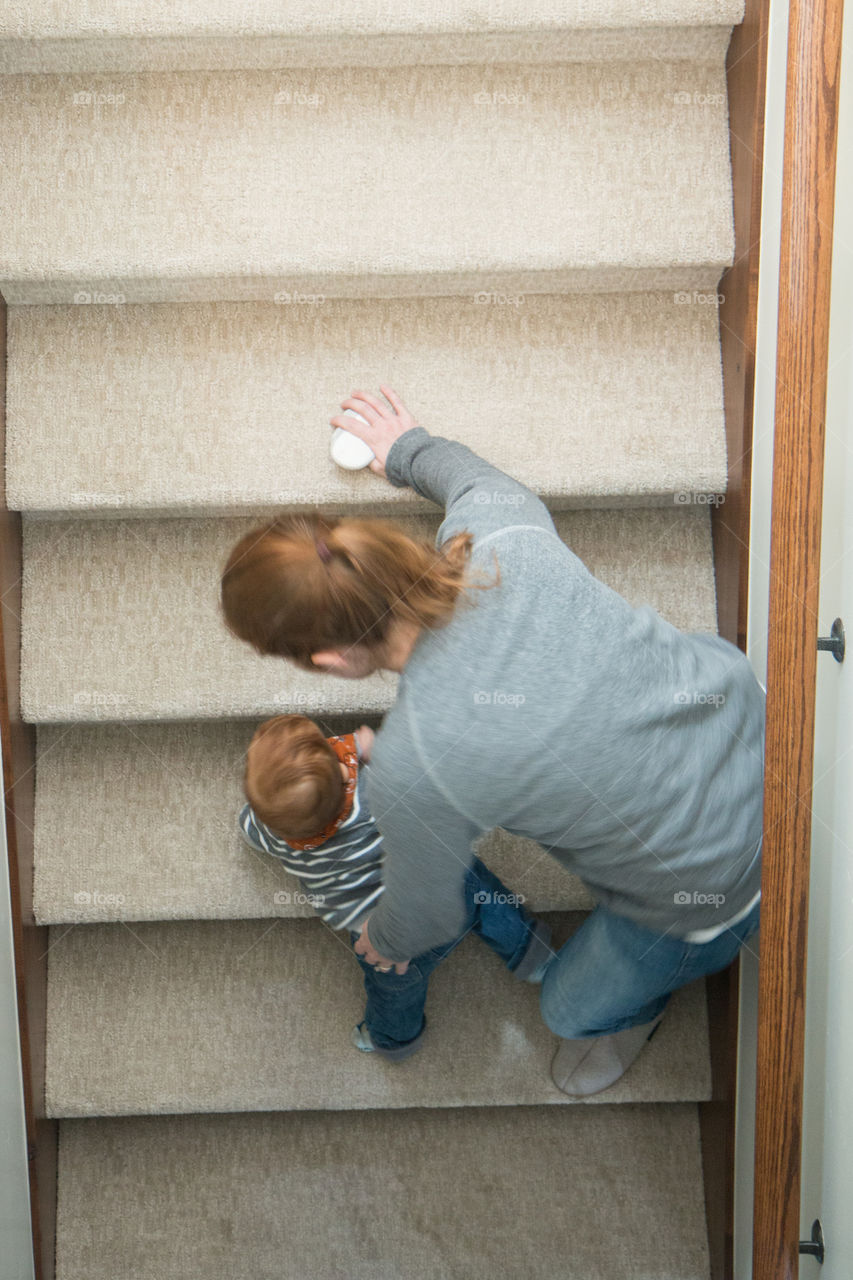 Help up the stairs