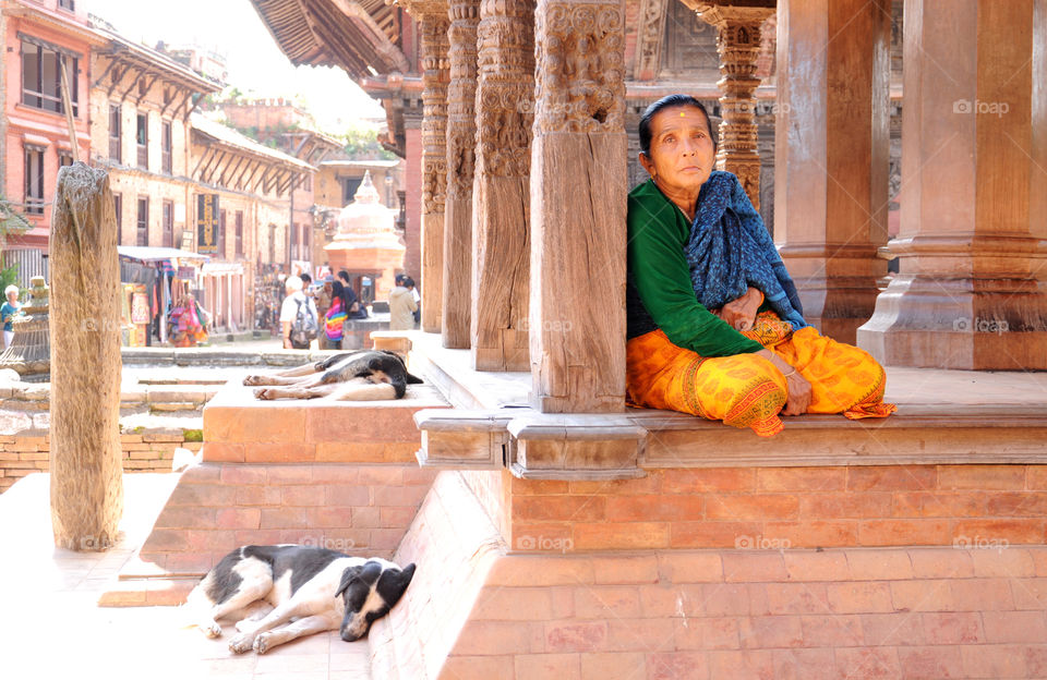 Nepali woman 