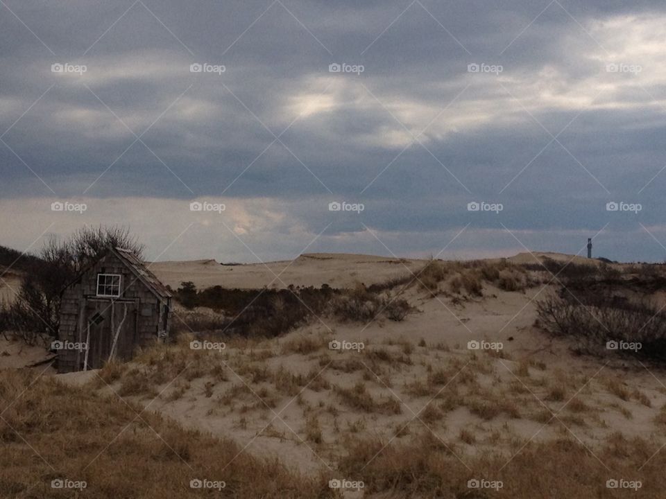Dune shacks
