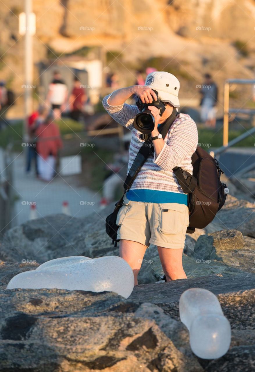 Photographers in action