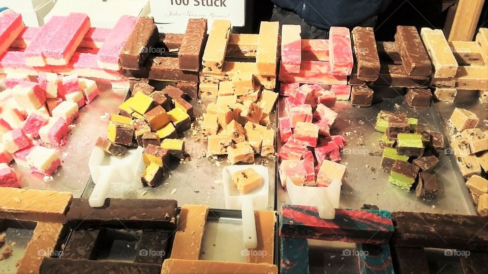 Assortment of Toffee, Candy and Fudge