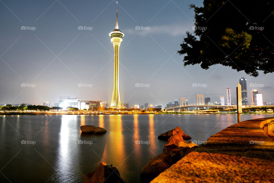 Visiting the Macau Tower for the Last time, great place to walking around during night time.