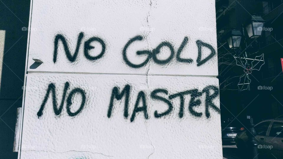 No gold No Master