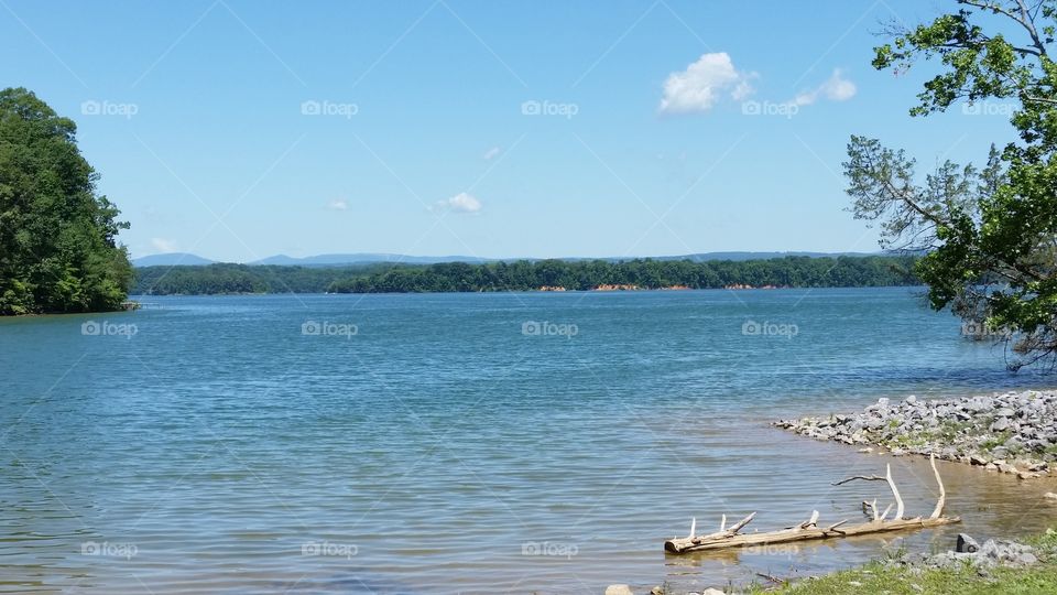 Sunny day on Tennessee River