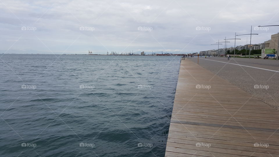 Thessaloniki embankment