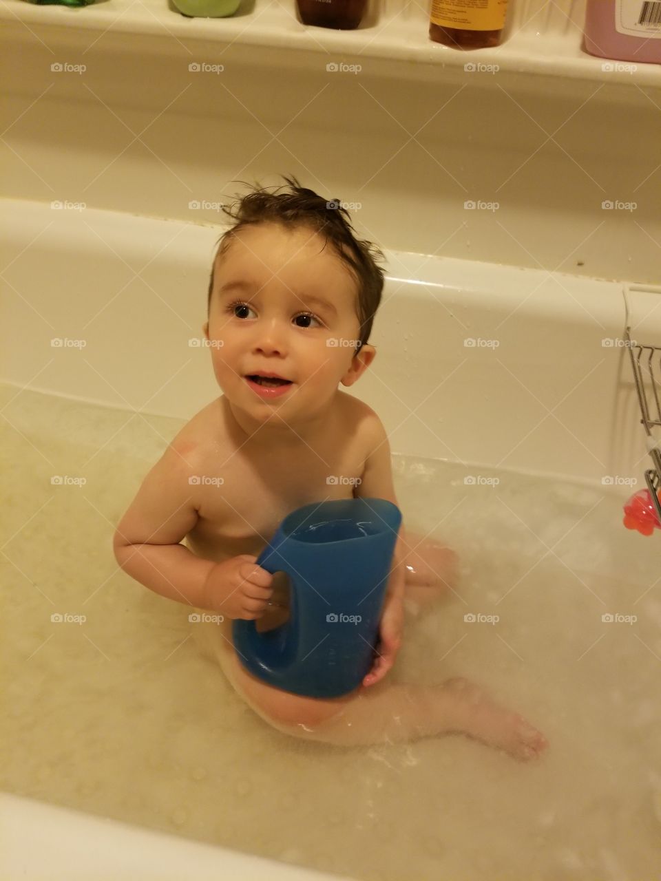 Child, Bathtub, Baby, Toddler, Bath