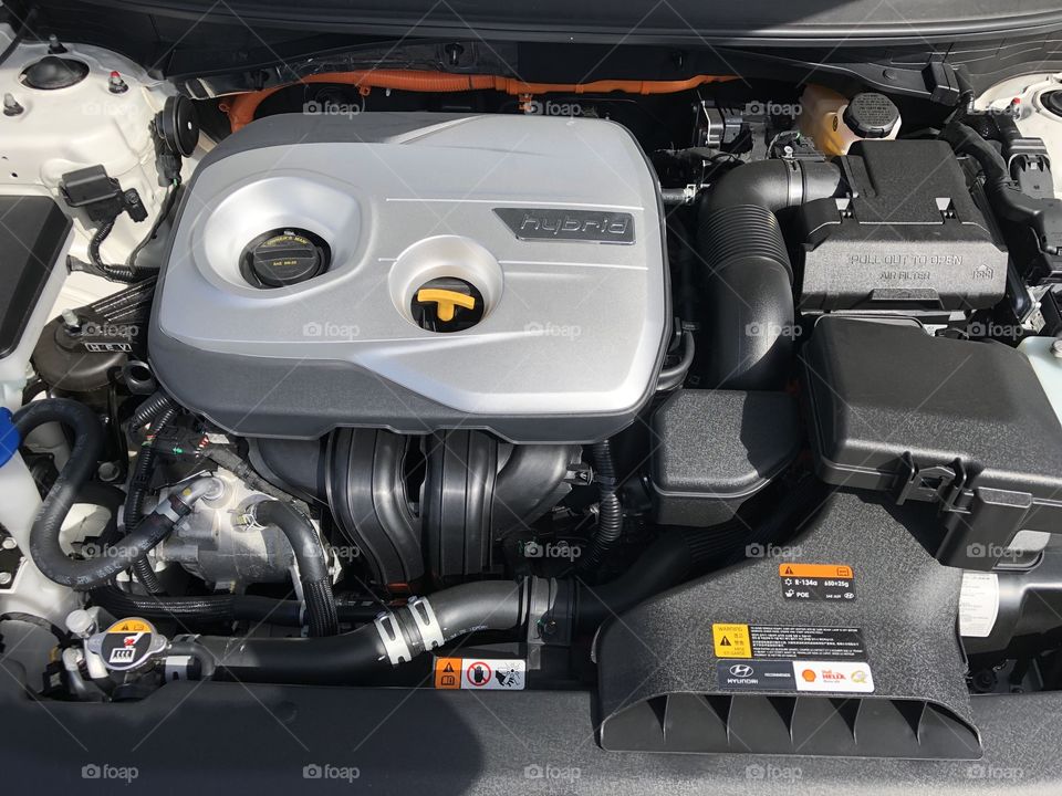 Hyundai hybrid engine