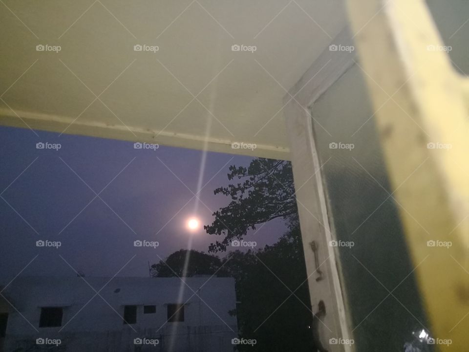 Moon from my window