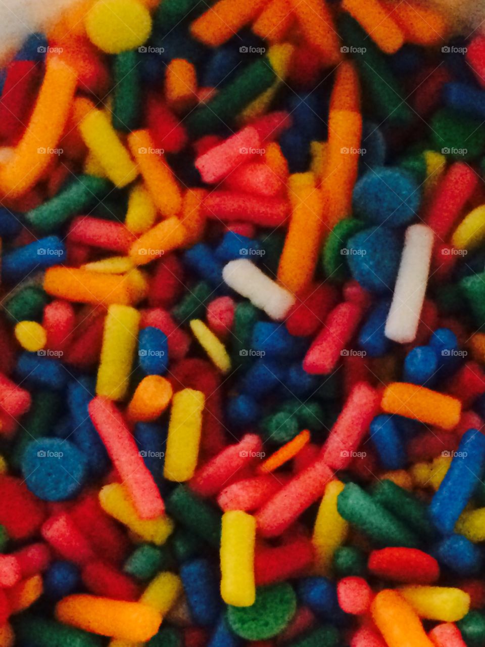 Up close sprinkles