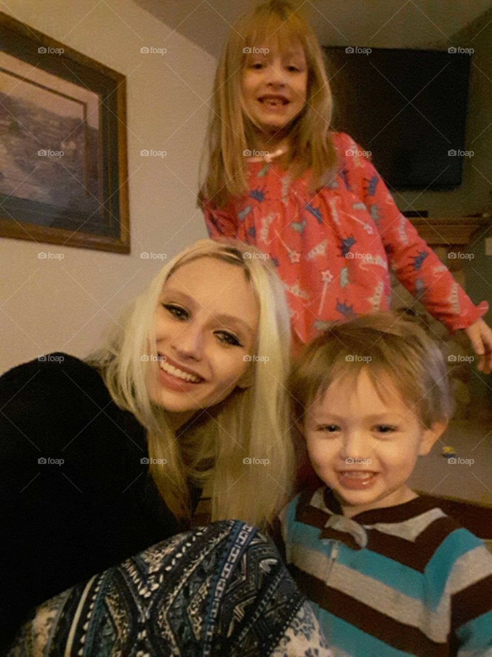 me and my two beautiful babys