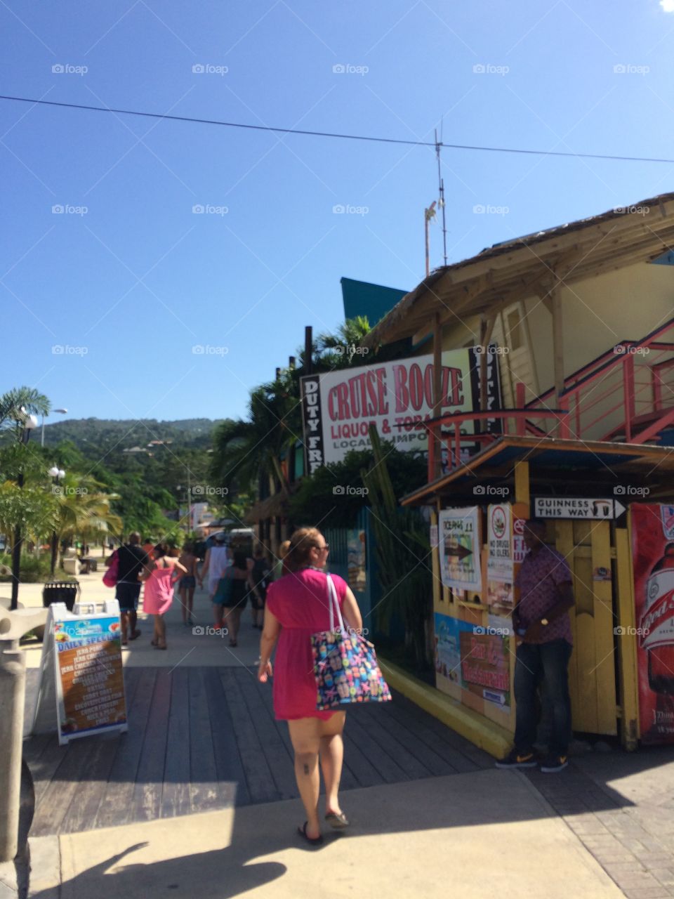 Tourist places in Ocho Rios, Jamaica 