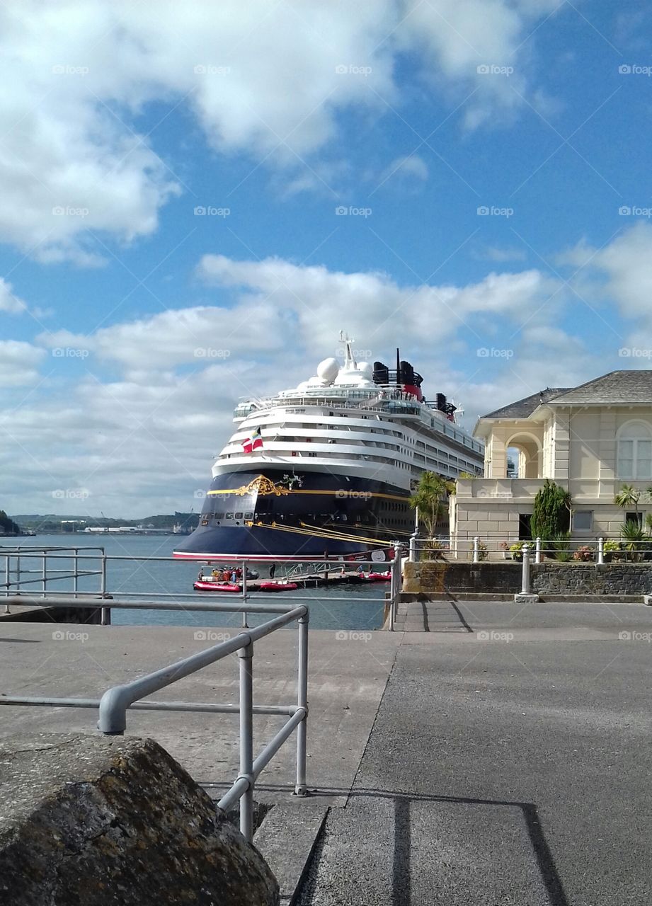 Disney magic in cobh for first time