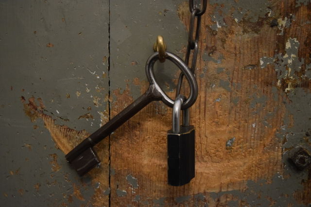 Door lock and key