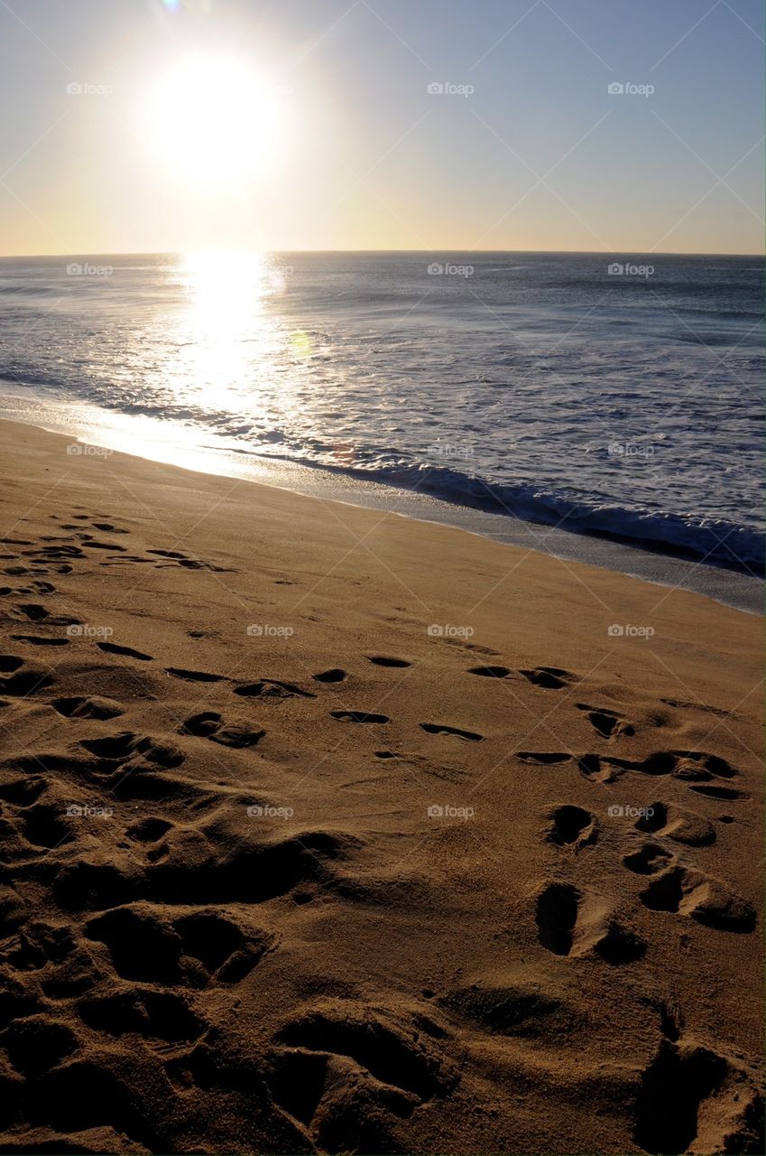 Los cabos beach at sunset
