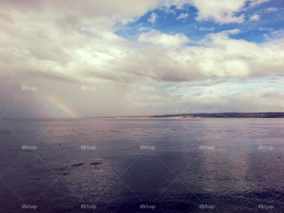 Rainbow Over Monterey