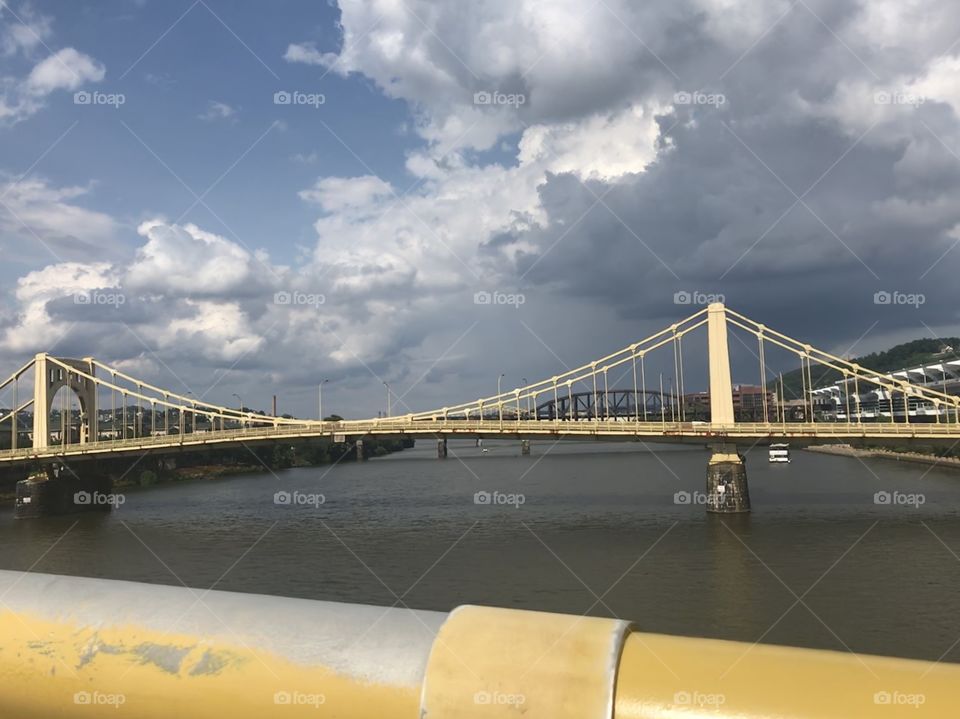 Downtown Pittsburgh Bridge 