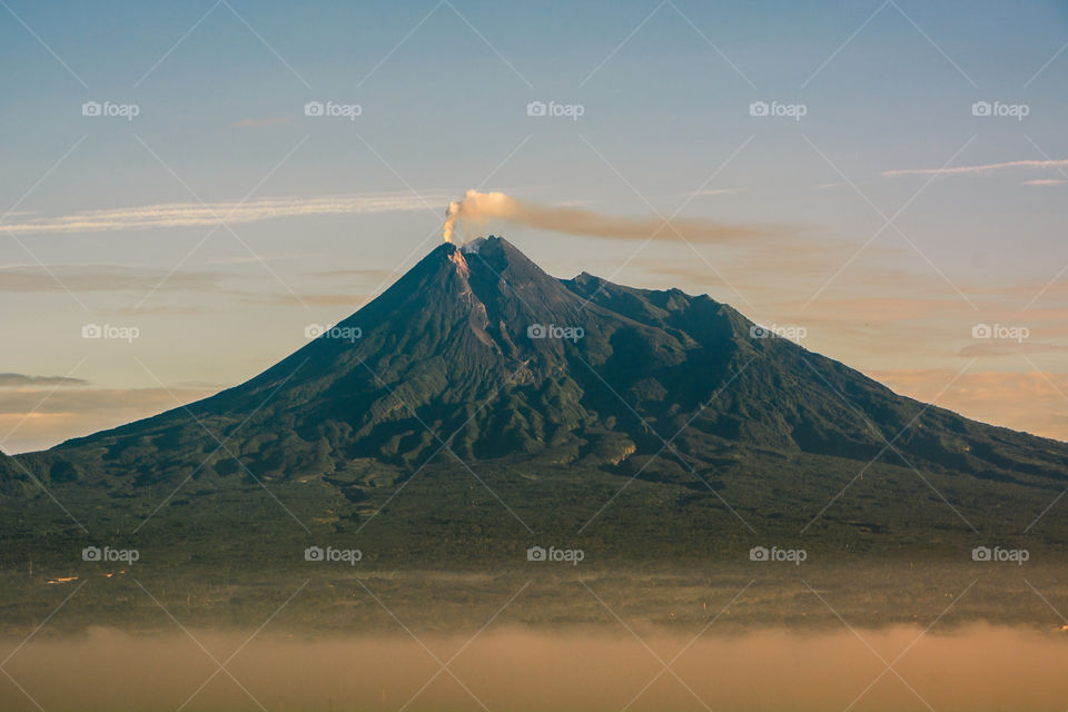 wonderful mount merapi