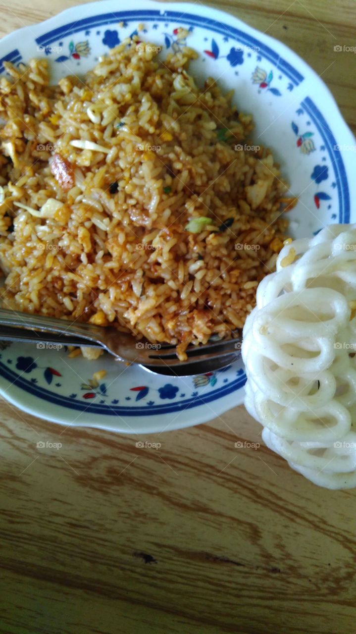 the fried rice is delicious