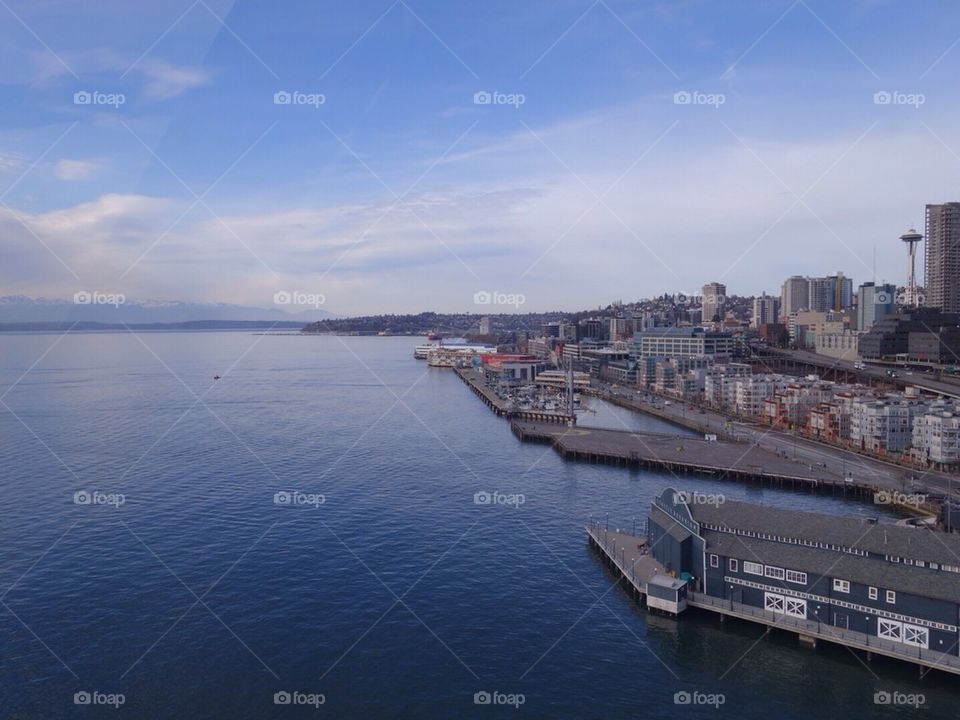 Seattle shoreline