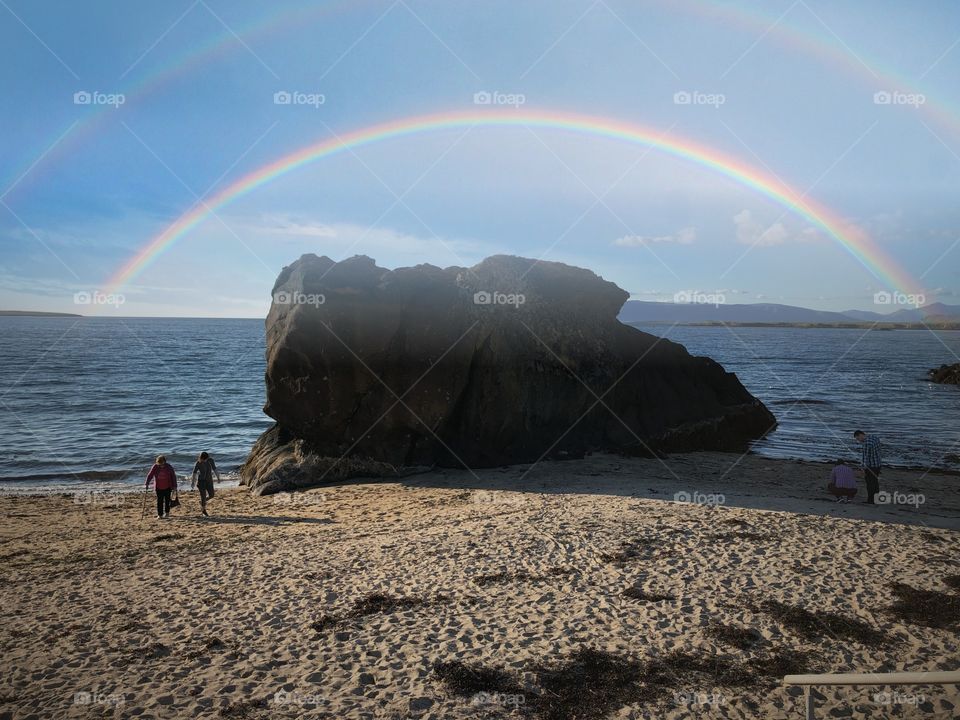 A beautiful day at the beach with a pretty surprise.  Gotta stop and enjoy the moments that make a good time worth remembering.