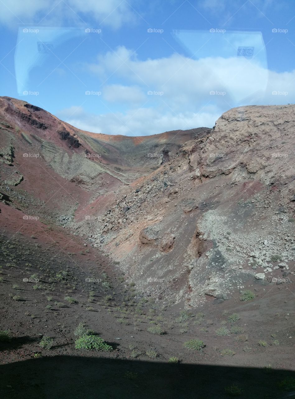 Lanzarote volcano