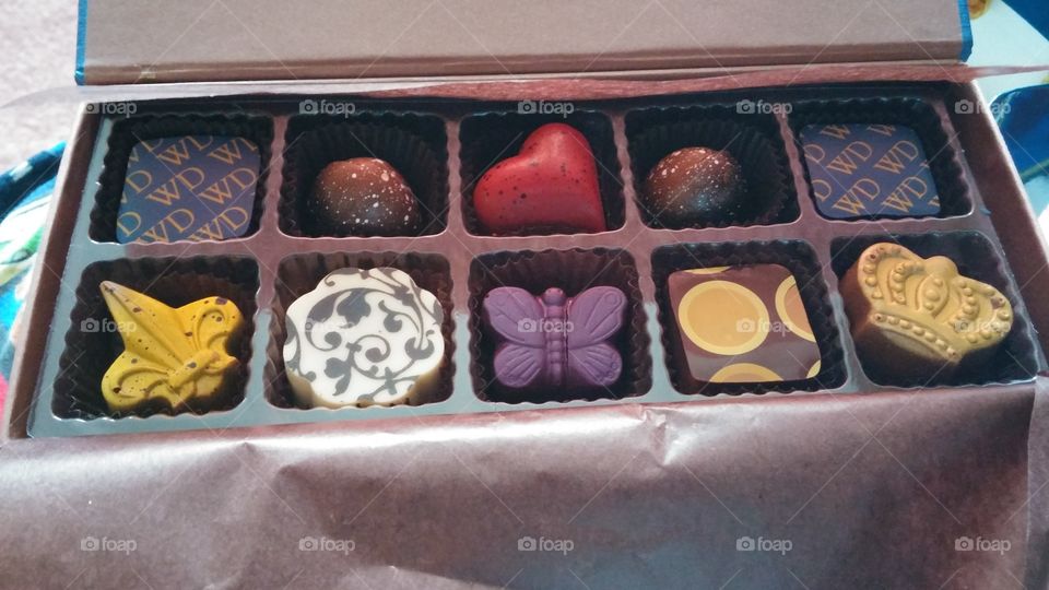 fancy chocolates