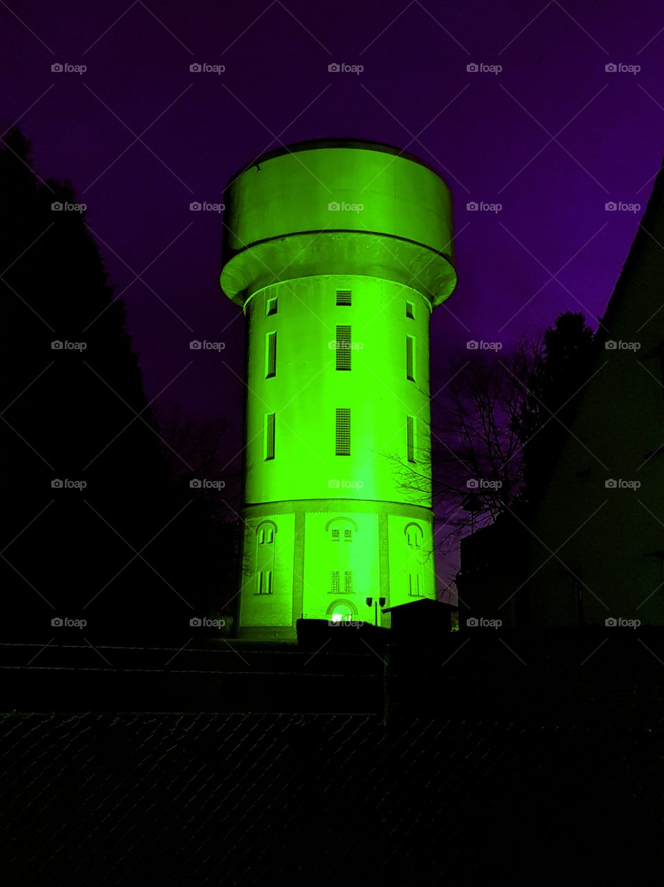 Water tower green