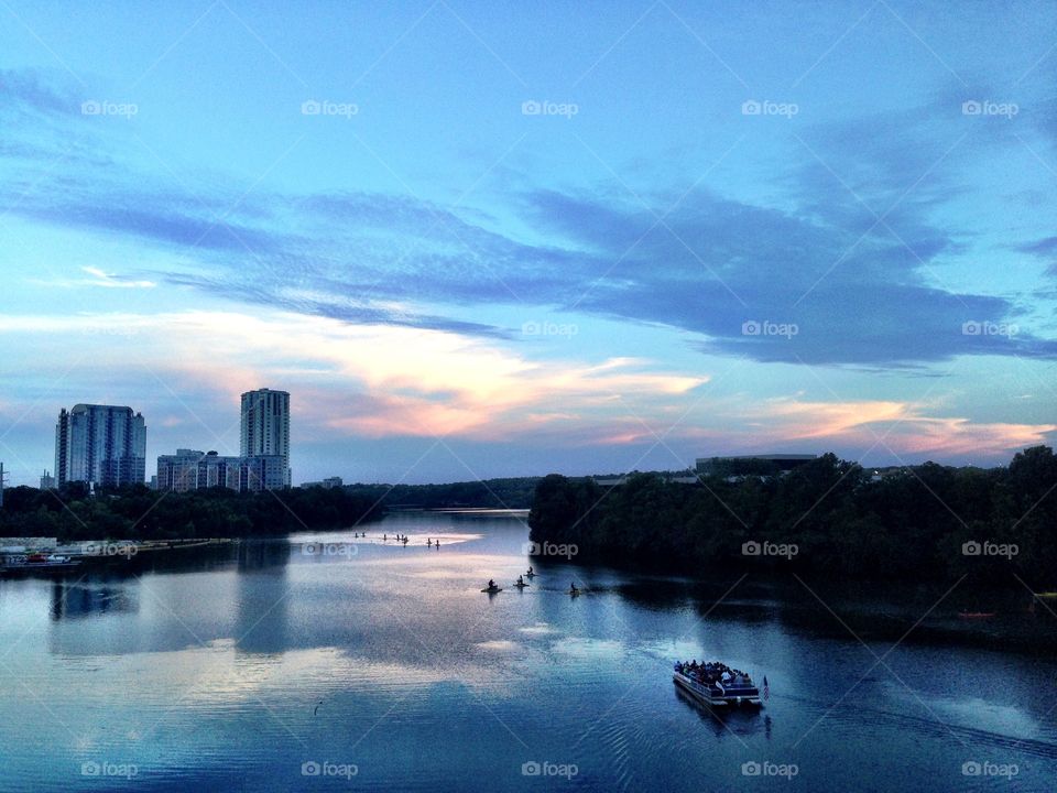 An evening in Austin
