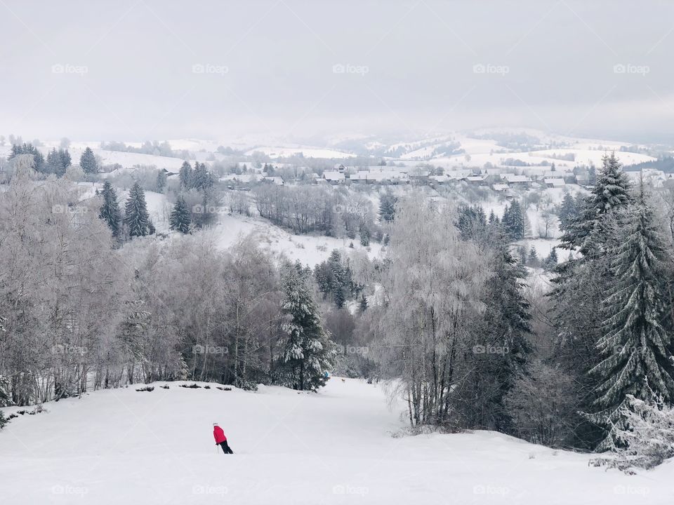 Skiing