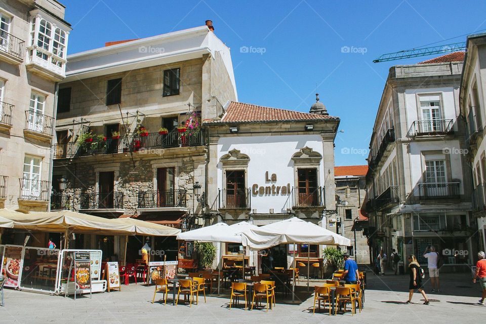 downtown Vigo