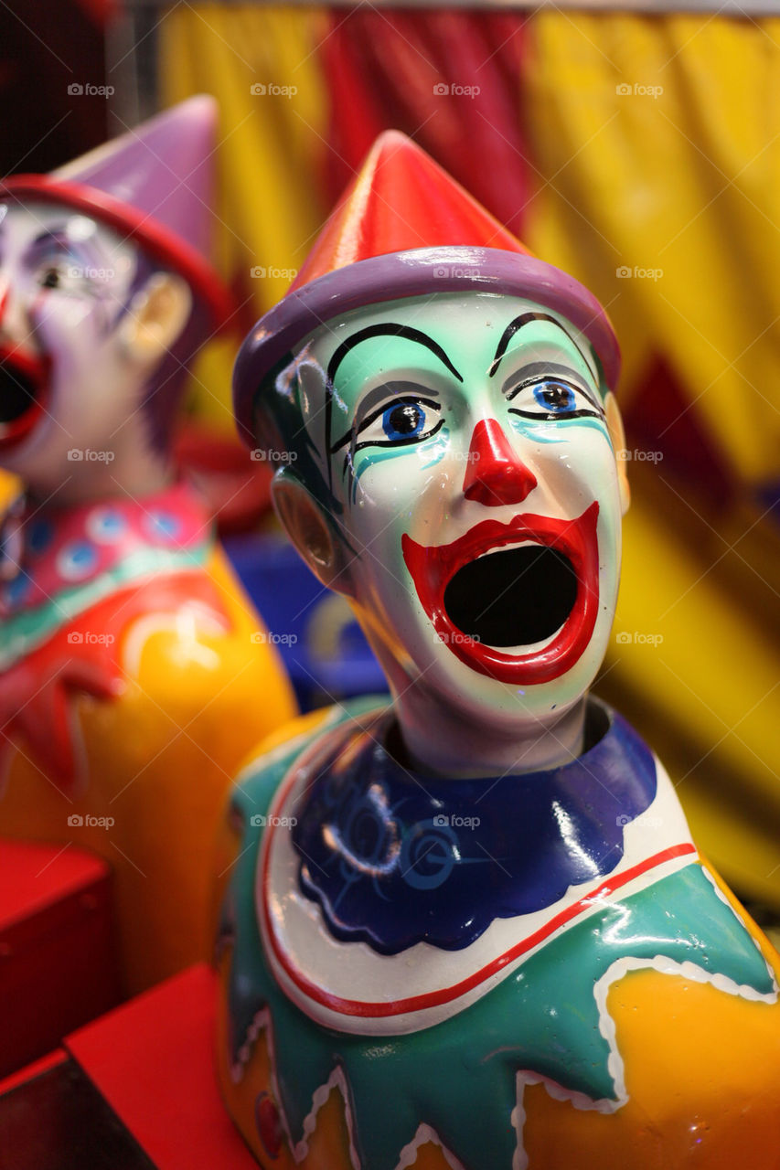 rides amusement games clown by chezzywa