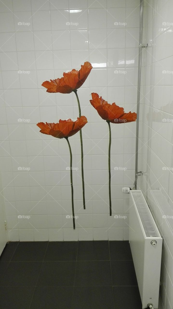 floral tiles