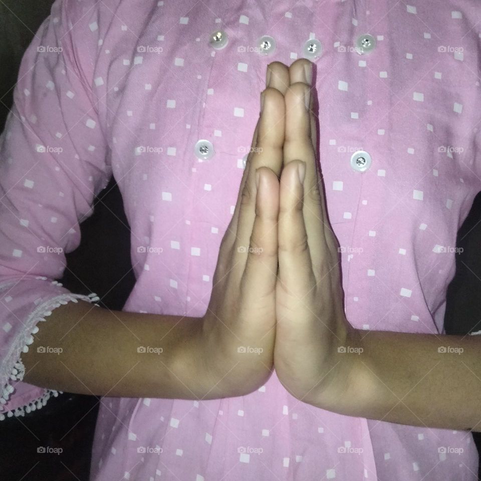 Namaste 🤗 all of you.'Namaste' is the national greeting of India🇮🇳.