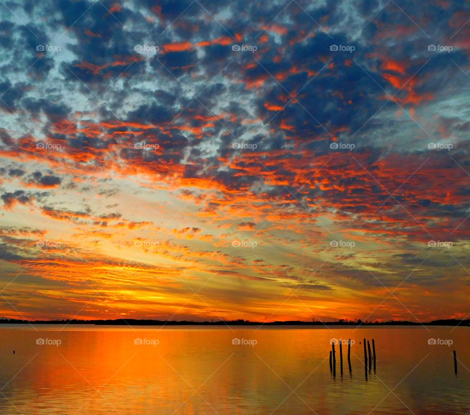 Sunsets, with their panoply of blues, bouquets of yellows, bushels of oranges, and engulfment of reds, will move through a specified choreography as the earth passes from day to night. This is life at its finest.