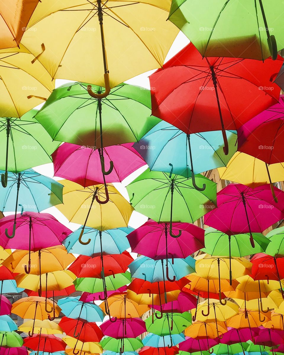Colourful Umbrellas